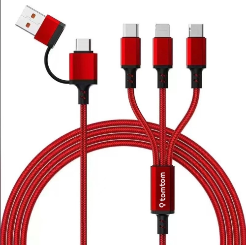 Woven Rope Multi Charging Cable